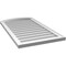 Ekena Millwork Arch Top Surface Mount PVC Gable Vent: Functional, w/ 2"W x 1-1/2"P Brickmould Frame, 22"W x 38"H GVPAR22X3802SF - alternate 4
